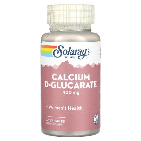 Solaray, Calcium D-Glucarate, 200 mg, 60 Capsules - Supply Center USA