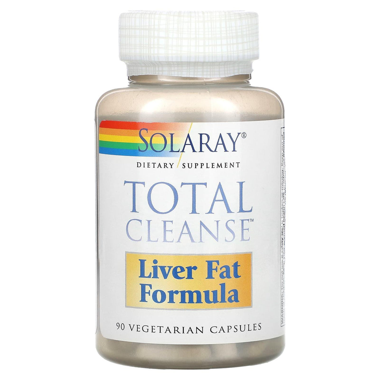 Solaray, Total Cleanse, Liver Fat Formula, 90 Vegetarian Capsules - Supply Center USA