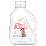 Dreft, Baby Detergent, Free & Gentle Unscented, 92 fl oz (2.72 l) - Supply Center USA