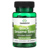 Swanson, Black Sesame Seed, 500 mg, 60 Capsules - Supply Center USA