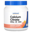 Nutricost, Calcium Citrate, Strawberry Lemonade, 17.6 oz (500 g) - Supply Center USA