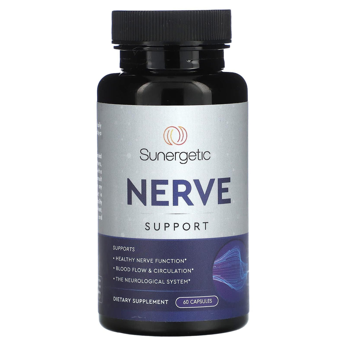 Sunergetic, Nerve Support , 60 Capsules - Supply Center USA