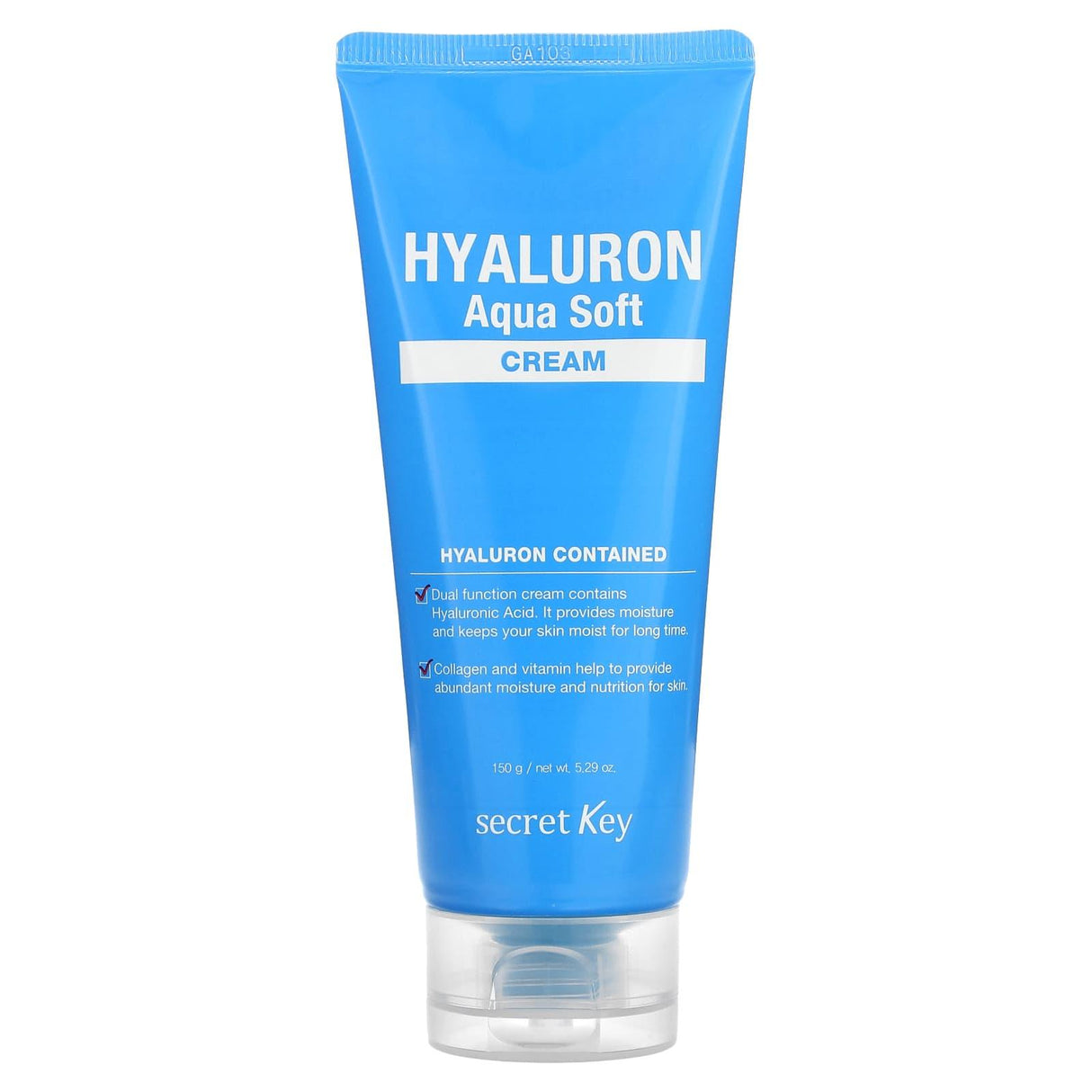 Secret Key, Hyaluron Aqua Soft Cream, 5.29 oz (150 g) - Supply Center USA