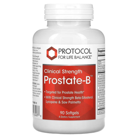 Protocol for Life Balance, Prostate-B, Clinical Strength, 90 Softgels - Supply Center USA