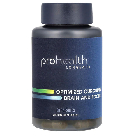 ProHealth Longevity, Optimized Curcumin, Brain and Focus, 60 Capsules - Supply Center USA