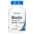 Nutricost, Biotin, 10,000 mcg, 240 Capsules - Supply Center USA