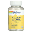 Solaray, Calcium Citrate with Vitamin D-3, 1,000 mg, 90 Capsules - Supply Center USA