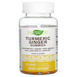 Nature's Way, Turmeric Ginger Gummies, Mango, 130 mg, 60 Gummies - Supply Center USA