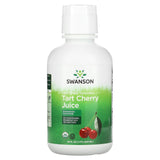 Swanson, Certified Organic Tart Cherry Juice Concentrate, Unsweetened, 16 fl oz (473 ml) - Supply Center USA