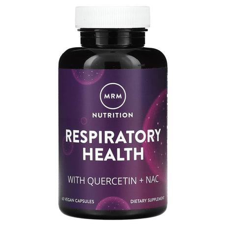 MRM Nutrition, Respiratory Health with Quercetin + NAC, 60 Vegan Capsules - Supply Center USA