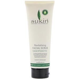 Sukin, Revitalising Facial Scrub, 4.23 fl oz (125 ml) - HealthCentralUSA