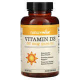 NatureWise, Vitamin D3, 50 mcg (2,000 IU), 360 Softgels - Supply Center USA