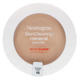 Neutrogena, SkinClearing Mineral Powder, Classic Ivory 10, 0.38 oz (11 g) - Supply Center USA