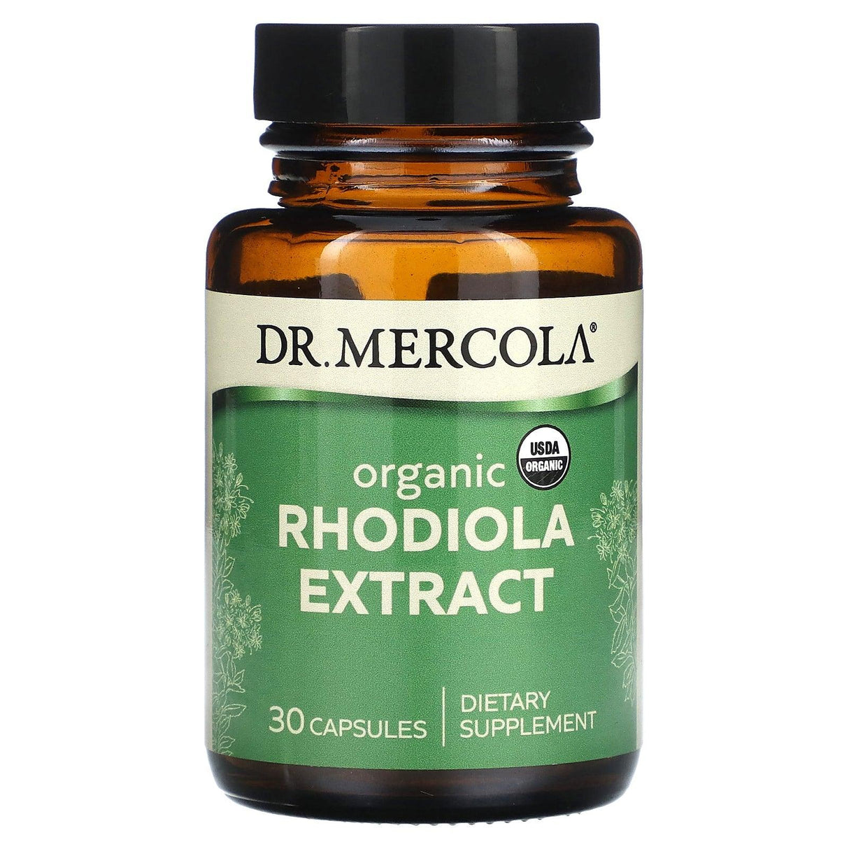 Dr. Mercola, Organic Rhodiola Extract, 30 Capsules - Supply Center USA