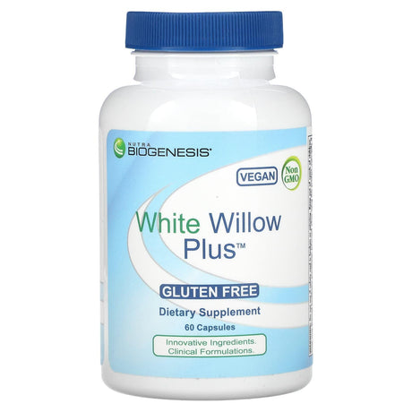 Nutra BioGenesis, White Willow Plus, 60 Capsules - Supply Center USA