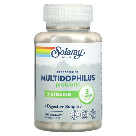 Solaray, Freeze Dried Multidophilus Probiotic, 3 Billion CFU, 100 VegCaps - Supply Center USA