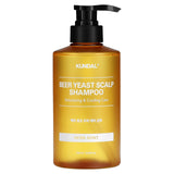 Kundal, Beer Yeast Scalp Shampoo, Herb Mint, 16.9 fl oz (500 ml) - Supply Center USA