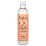 SheaMoisture, Kids 2-In-1 Curl & Shine Shampoo & Conditioner, Coconut & Hibiscus, 8 fl oz (237 ml) - Supply Center USA