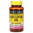 Mason Natural, Norwegian Cod Liver Oil, 100 Softgels - Supply Center USA