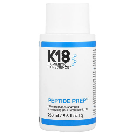 K18, Peptide Prep™, pH Maintenance Shampoo, 8.5 fl oz (250 ml) - Supply Center USA