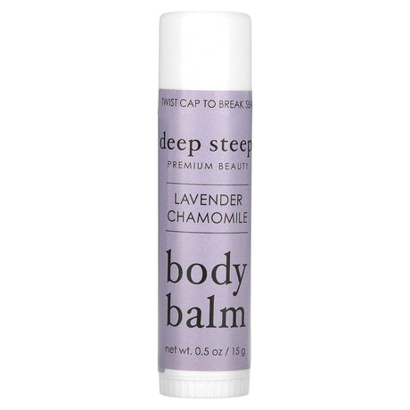 Deep Steep, Body Balm, Lavender Chamomile, 0.5 oz (15 g) - Supply Center USA