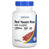 Nutricost, Red Yeast Rice With CoQ10, 650 mg, 120 Capsules - Supply Center USA