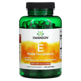 Swanson, Vitamin E Mixed Tocopherols, 200 IU (134 mg), 100 Softgels - Supply Center USA