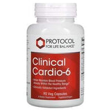 Protocol for Life Balance, Clinical Cardio-6, 90 Veg Capsules - Supply Center USA