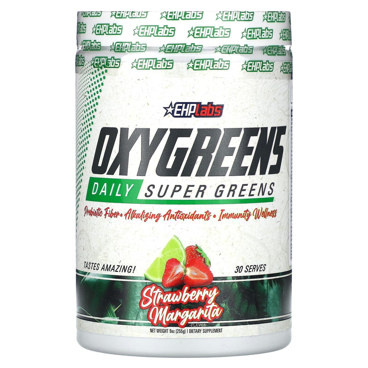 EHPlabs, OxyGreens, Daily Super Greens, Strawberry Margarita , 9 oz (255 g) - Supply Center USA