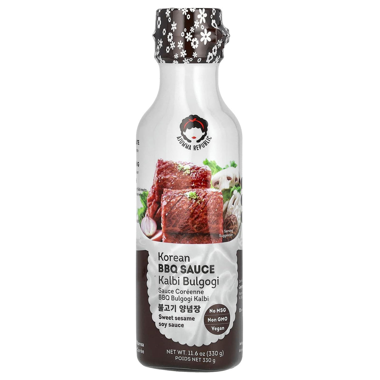 Jayone, Ajumma Republic, Korean BBQ Sauce, Kalbi Bulgogi, 11.6 oz (330 g) - Supply Center USA