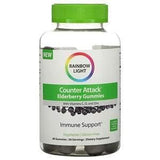 Rainbow Light, Counter Attack, Elderberry with Vitamin C, D, and Zinc, 60 Gummies - Supply Center USA