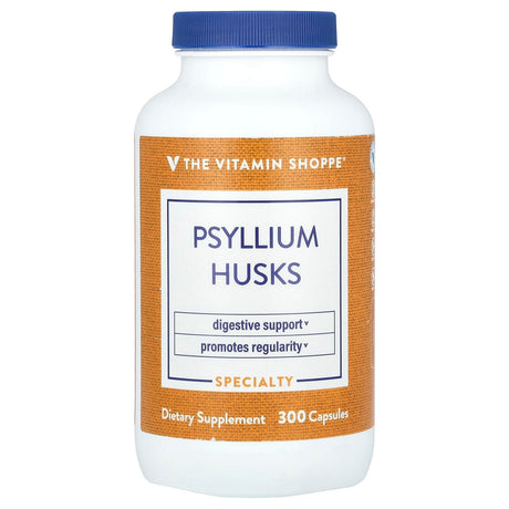 The Vitamin Shoppe, Psyllium Husks, 600 Capsules - Supply Center USA