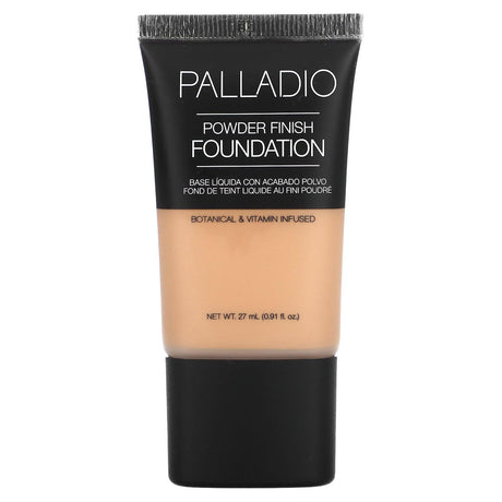 Palladio, Powder Finish Foundation, In The Buff PFS07, 0.91 fl oz (27 ml) - Supply Center USA