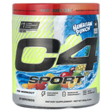 Cellucor, C4 Sport, Pre-Workout, Hawaiian Punch® Fruit Juicy Red®, 8.9 oz (252 g) - Supply Center USA