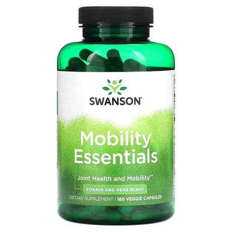 Swanson, Mobility Essentials, 180 Veggie Capsules - Supply Center USA