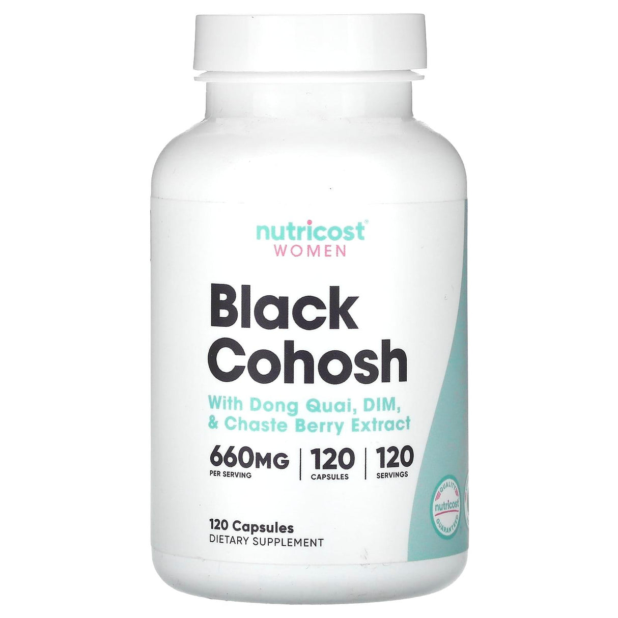 Nutricost, Women, Black Cohosh, 660 mg, 120 Capsules - Supply Center USA