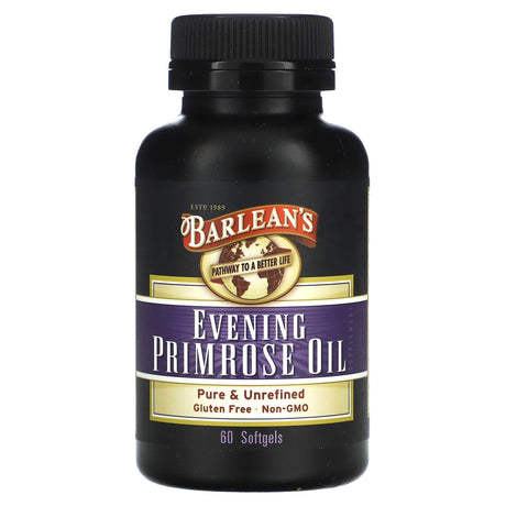 Barlean's, Evening Primrose Oil, 60 Softgels - Supply Center USA