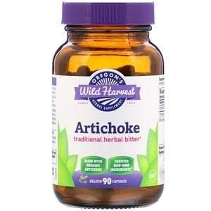 Oregon's Wild Harvest, Artichoke, 90 Gelatin Capsules - Supply Center USA