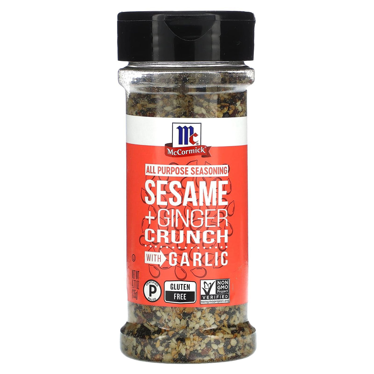 McCormick, All Purpose Seasoning, Sesame + Ginger Crunch with Garlic, 4.77 oz (135 g) - Supply Center USA