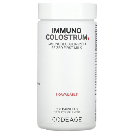 Codeage, Immuno Colostrum, 180 Capsules - Supply Center USA