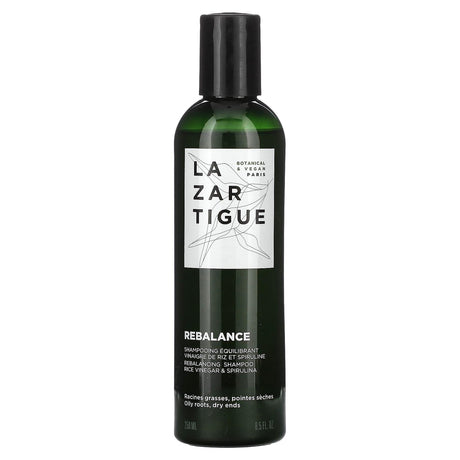 Lazartigue, Rebalancing Shampoo, Rice Vinegar & Spirulina , 8.5 fl oz (250 ml) - Supply Center USA