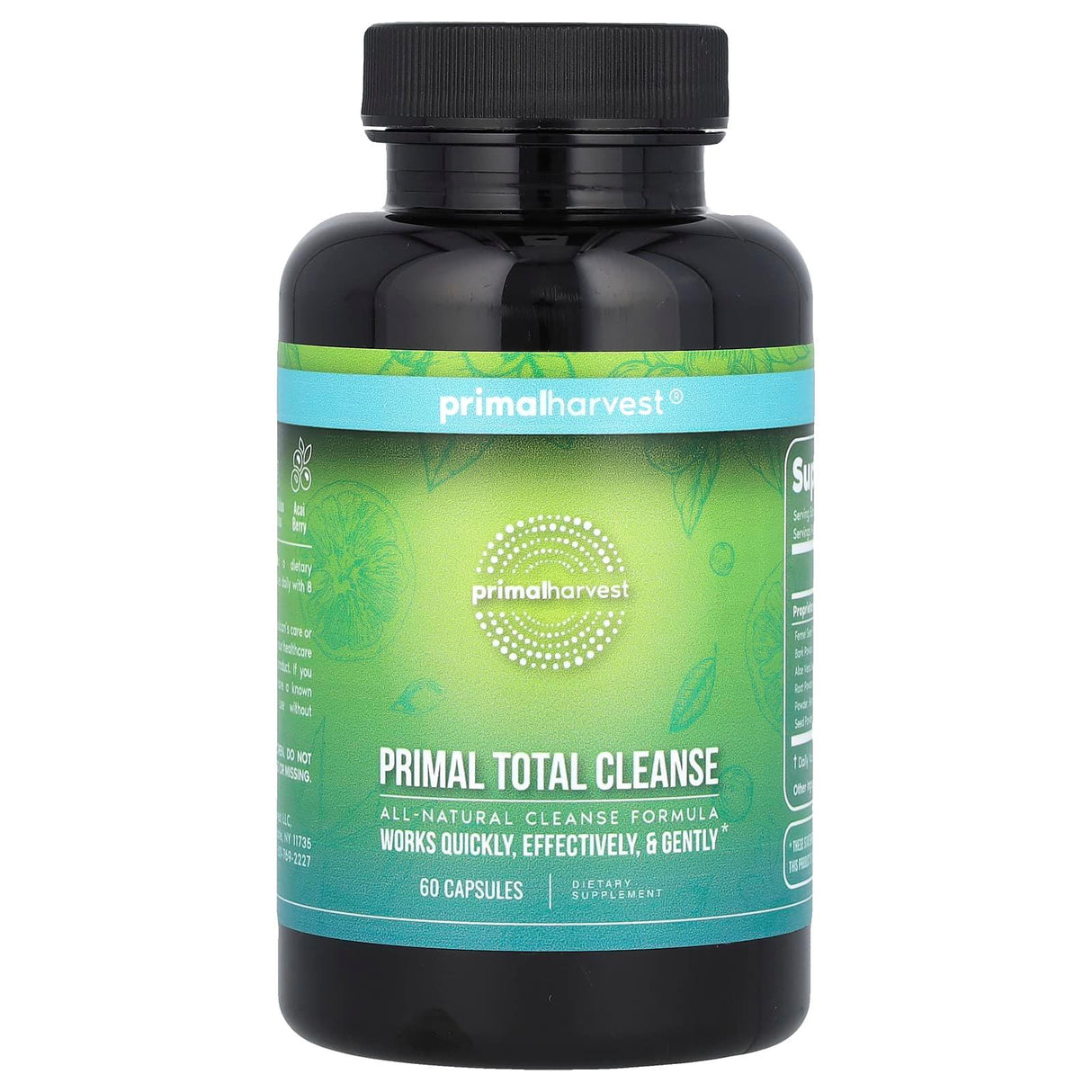 Primal Harvest, Primal Total Cleanse, 60 Capsules - Supply Center USA