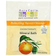 Aura Cacia, Aromatherapy Mineral Bath, Relaxing Sweet Orange, 2.5 oz (70.9 g) - Supply Center USA