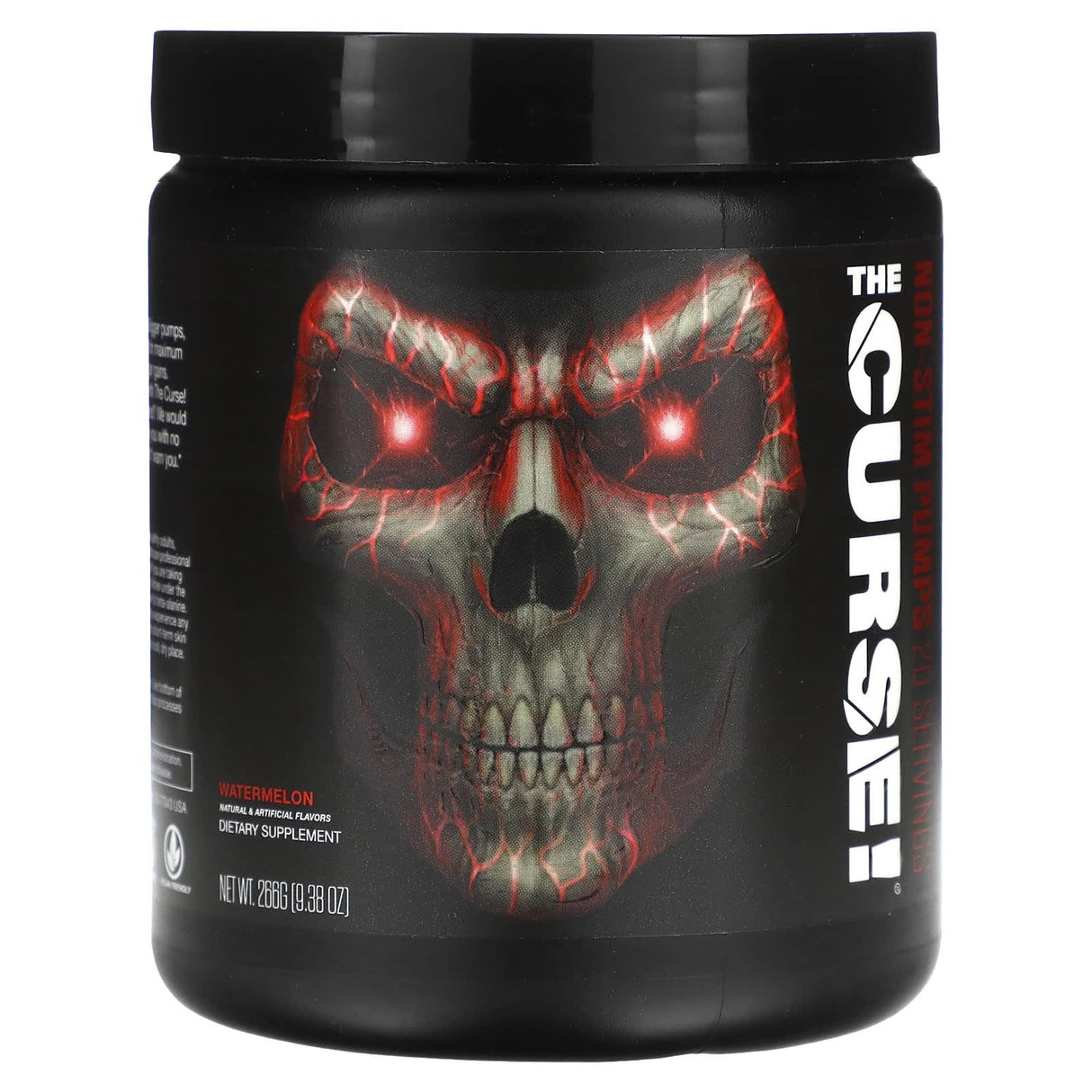 JNX Sports, The Curse, Pre-Workout, Watermelon, 9.38 oz (266 g) - Supply Center USA