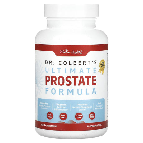 Divine Health, Dr. Colbert's Ultimate Prostate Formula, 90 Veggie Capsules - Supply Center USA