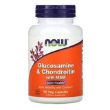 Now Foods, Glucosamine & Chondroitin with MSM, 90 Capsules - Supply Center USA