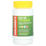 Noor Vitamins, Children's Multivitamin with Iron , 60 Chewable Tablets - Supply Center USA