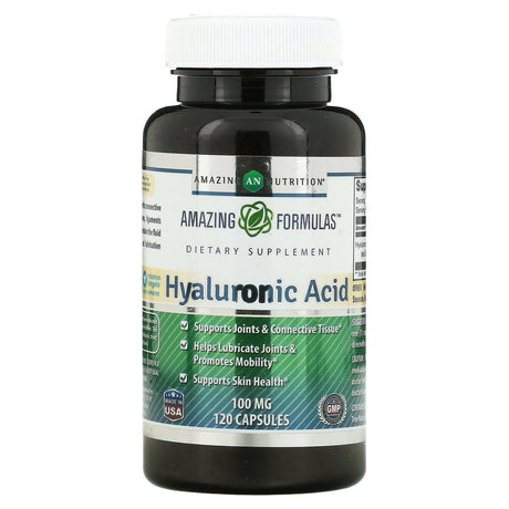 Amazing Nutrition, Hyaluronic Acid, 100 mg, 120 Capsules - Supply Center USA