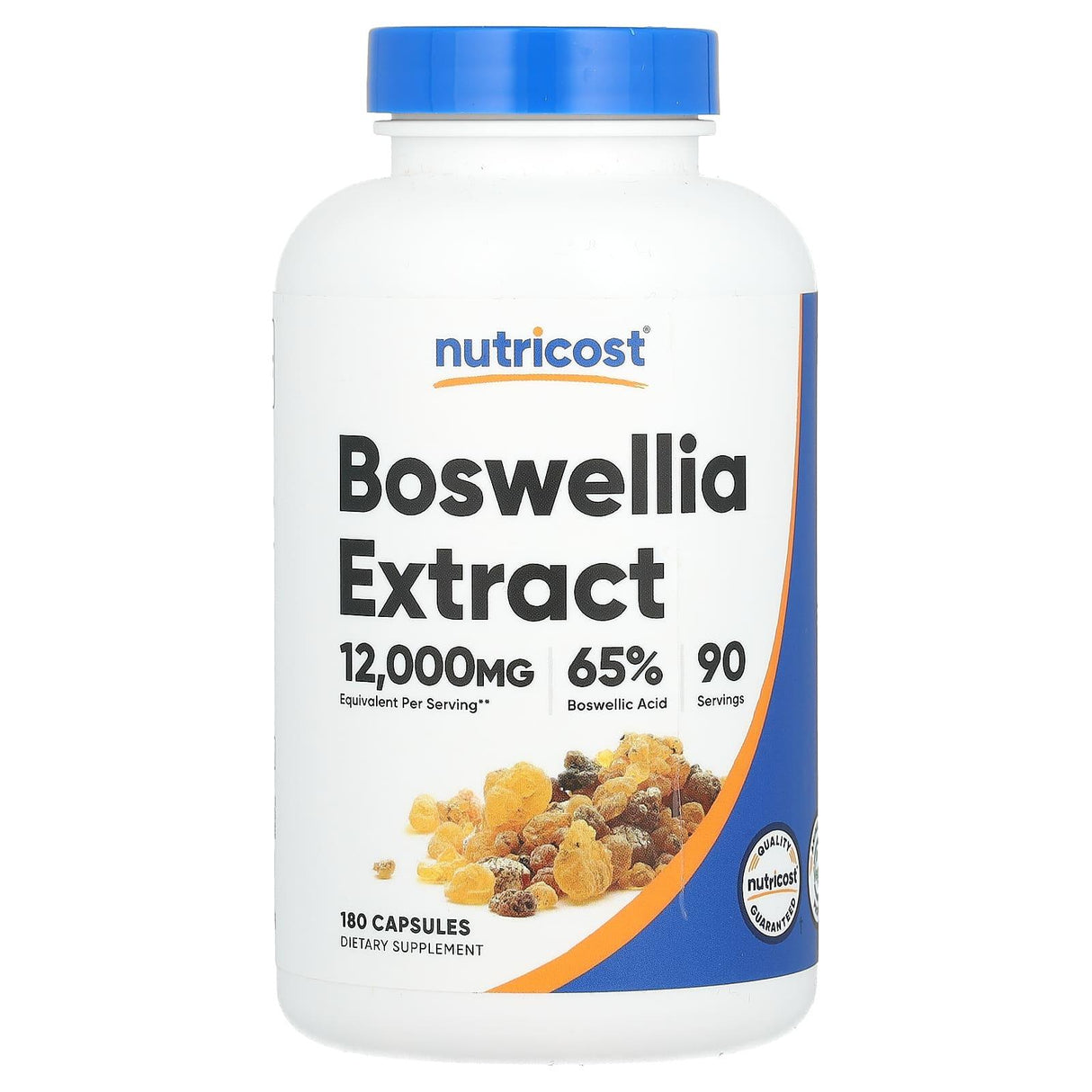 Nutricost, Boswellia Extract, 12,000 mg, 180 Capsules (6,000 mg per Capsule) - Supply Center USA