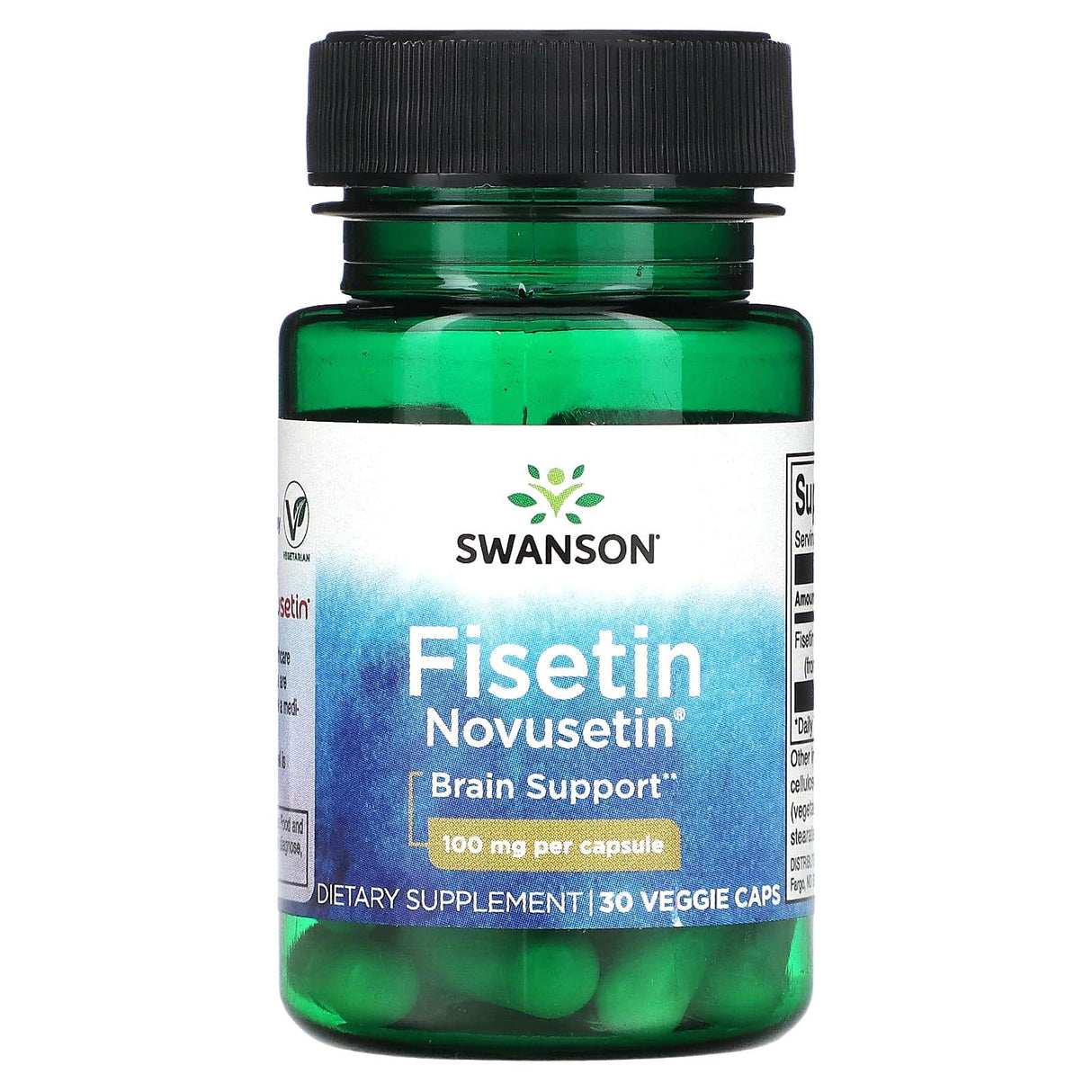 Swanson, Fisetin Novusetin, 100 mg, 30 Veggie Caps - Supply Center USA